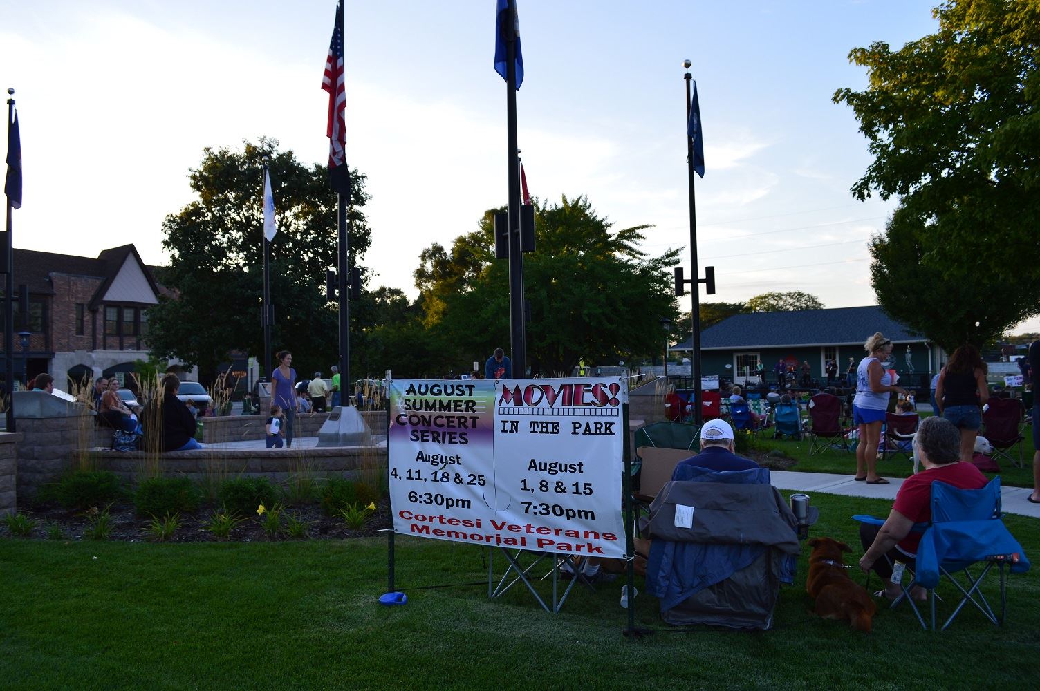 Community members packed Cortesi Veterans Memorial Park to enjoy Zydeco Voodoo Aug. 25, 2016.